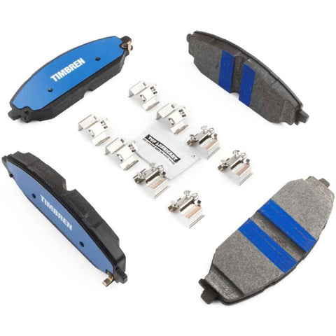 Timbren 19-26 Ram 1500/22-25 Jeep Grand Wagoneer BES Severe Duty Semi-Metallic Brake Pads - Front - TIM-D2179SD