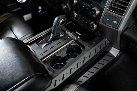 Addictive Desert Designs15-20 Ford F-150 / 17-20 Ford Raptor Center Console Molle Panels - Bridge - AC1104901NA