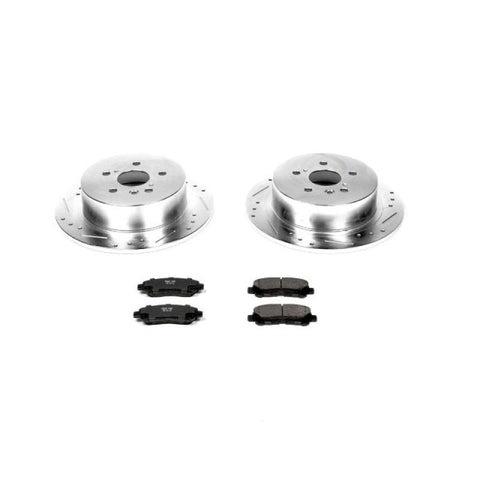 Power Stop 08-13 Toyota Highlander Rear Z23 Evolution Sport Brake Kit - K4714