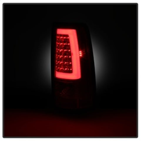 xTune Chevy Silverado 1500/2500/3500 99-02 / Version 3 Tail Lights Red Clear ALT-ON-CS99V3-LBLED-RC - 9038792