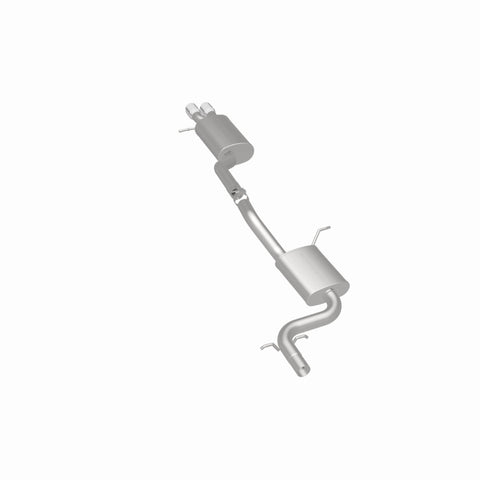 MagnaFlow 12 VW Jetta 2.0L Turbocharged Dual Straight D/S Rear Exit Stainless Cat Back Perf Exhaust - 15158
