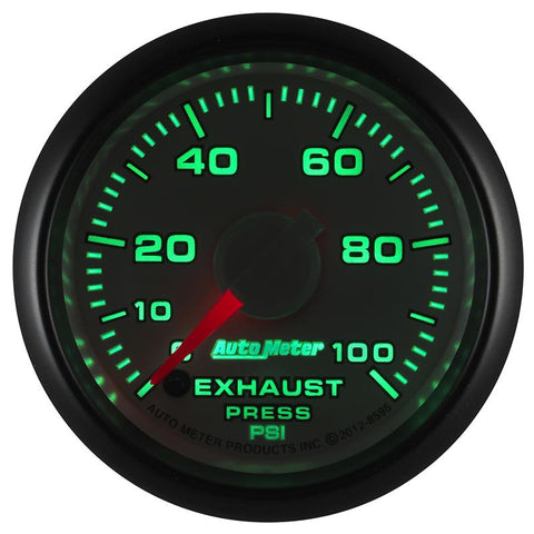 Autometer Factory Match Exhaust Pressure Gauge 2-1/16in 0-100 PSI FSE Dodge - 8595
