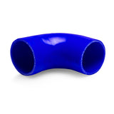 Mishimoto 2.5 Inch Blue 90 Degree Coupler - MMCP-2590BL