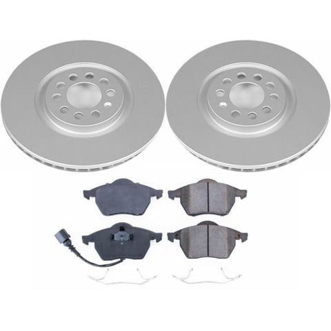 Power Stop 99-06 Audi TT Front Z23 Evolution Sport Coated Brake Kit - CRK914