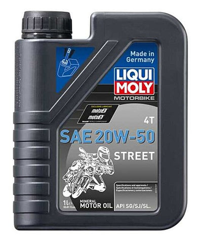 LIQUI MOLY 1L Motorbike 4T SAE 20W50 Street - 20062