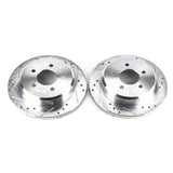 Power Stop 1993 Ford Mustang Front Evolution Drilled & Slotted Rotors - Pair - AR8154XPR