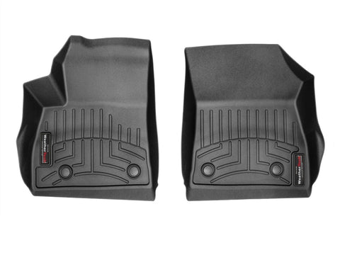 WeatherTech 2017+ Chevy Cruze Hatchback Front FloorLiner - Black - 449401