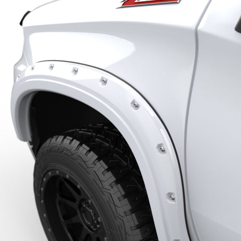 EGR 19-22 Chevrolet Silverado 1500 Summit White Traditional Bolt-On Look Fender Flares Set Of 4 - 791694-GAZ