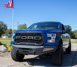 Fishbone Offroad 15-17 Ford F150 Front Bumper - Black - FB22365