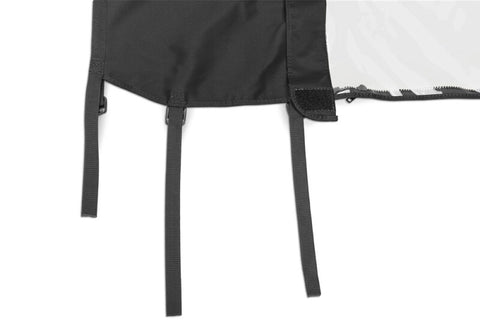 Rampage 1992-1995 Jeep Wrangler(YJ) Cab Soft Top And Tonneau Cover - Black Denim - 993015
