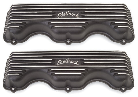 Edelbrock Valve Cover Classic Series Chevrolet W 348/409 CI V8 Black - 41403