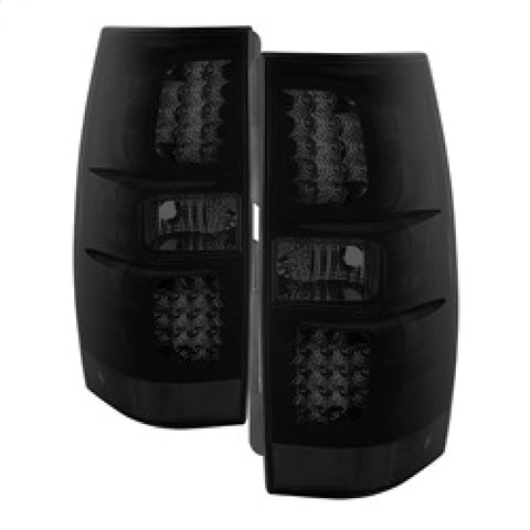 xTune Mc Yukon/Yukon Denali 07-14 LED Tail Lights Black Smoked ALT-JH-CSUB07-LED-G2-BSM - 9033926