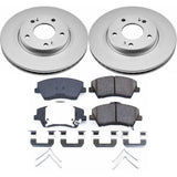 Power Stop 17-19 Hyundai Elantra Front Z17 Evolution Geomet Coated Brake Kit - CRK7370