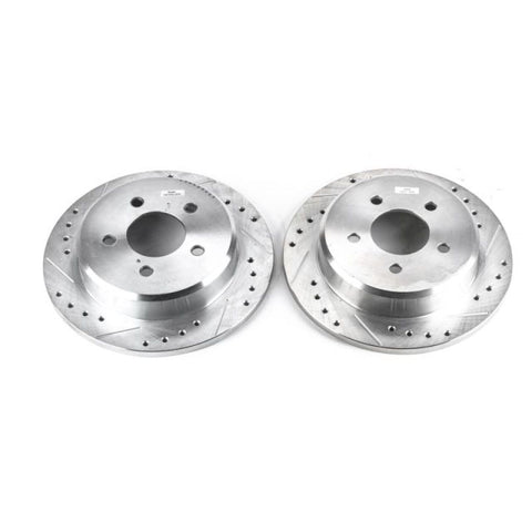 Power Stop 95-01 Ford Explorer Rear Evolution Drilled & Slotted Rotors - Pair - AR8552XPR