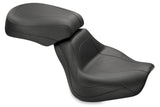 Mustang 00-07 Harley Softail Deuce Sport Touring Solo Seat - Black - 75203