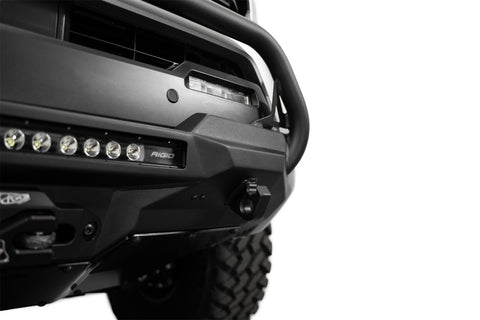 Addictive Desert Designs2024+ Toyota Tacoma Stealth Center Mount Winch Front Bumper w/ Top Hoop - F6703512601NA