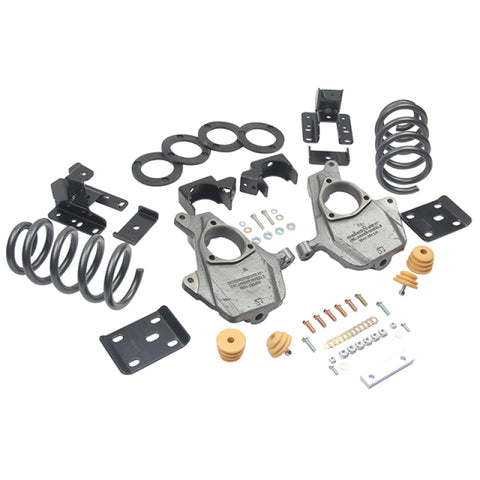 Belltech LOWERING KIT 16.5-17 Chevy Silverado Ext/Crew Cab 2WD 3-4F / 5-6R - 1013
