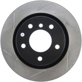 StopTech Power Slot 00 BMW 323 Series/01-07 325 Series/99-00 328 Series Rear Right Slotted Rotor - 126.34049SR