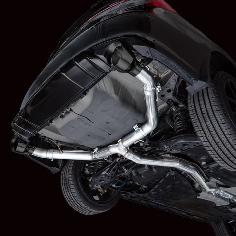 AWE Tuning 22+ Honda Civic Si/Acura Integra Track Edition Catback Exhaust - Dual Diamond Black Tips - 3020-33331