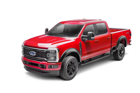 Bushwacker 23-24 Ford F-250/350 SuperDuty Extend-A-Fender Style Flares 4pc - Black - 20971-02