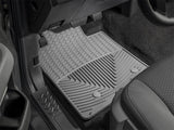 WeatherTech 00-05 Hyundai Accent Front Rubber Mats - Grey - W39GR