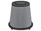 aFe Quantum Pro DRY S Air Filter Flat Top - 5in Flange x 9in Height - 21-90098