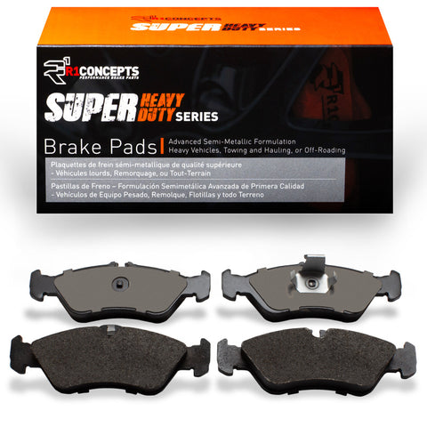 R1 02-06 Freightliner Sprinter 3500 Rear Super Duty Brake Pads - 2214-1006-00