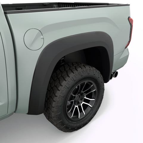EGR 22-23 Toyota Tundra 4DR 66.7in Bed Rugged Look Fender Flares (Set of 4) - Smooth Matte Finish - 755404