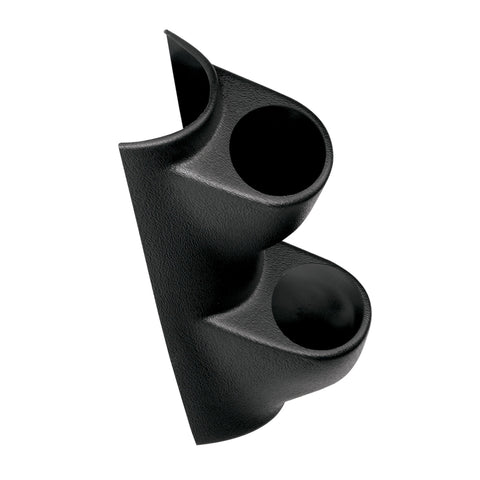 Autometer 87-97 Ford F Series (except 97 F150) 2-1/16 Dual Pod (Black) - 15300