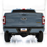 AWE Tuning 2021+ Ford F-150 Tremor (w/ Bumper Cutouts) 0FG Resonated Cat-Back - Diamond Black Tips - 3015-33402