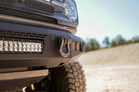 DV8 Offroad 2021+ Ford Bronco Front Bumper V2 - OE Plus Series (Works w/o ACC Relocation) - FBBR-06