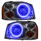 Oracle 01-04 Nissan Frontier SMD HL - Dual Halo - ColorSHIFT w/ Simple Controller - 7178-504
