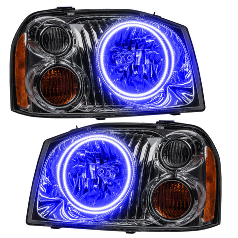 Oracle 01-04 Nissan Frontier SMD HL - Dual Halo - ColorSHIFT w/ Simple Controller - 7178-504