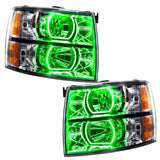 Oracle 07-13 Chevrolet Silverado SMD HL - Square Style - ColorSHIFT - 8188-330