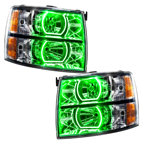 Oracle 07-13 Chevrolet Silverado SMD HL - Square Style - ColorSHIFT - 8188-330