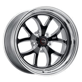 Weld S76 18x5 / 5x4.75 BP / 3.2in. BS Black Wheel (Medium Pad) - Non-Beadlock - 76MB8050B32A