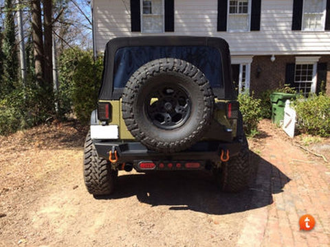 Spyder Jeep Wrangler 07-15 LED Tail Lights Smoke ALT-YD-JWA07-LED-SM - 5070418