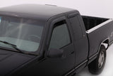 AVS 88-99 Chevy CK Ext. Cab Ventvisor Outside Mount Window Deflectors 4pc - Smoke - 94231