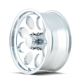 ION Type 171 17x9 / 5x127 BP / 0mm Offset / 83.82mm Hub Polished Wheel - 171-7973P