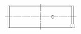 ACL Nissan RB25DETT/RB26DETT Std Size High Perf w/ Extra Oil Clearance Rod Bearing Set - CT-1 Coated - 6B2960HXC-STD