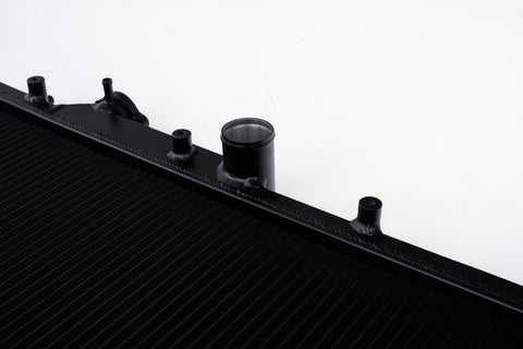 CSF 08-15 Subaru Impreza WRX/STI 1-Row 31mm High-Performance Aluminum Radiator - Black - 7094B