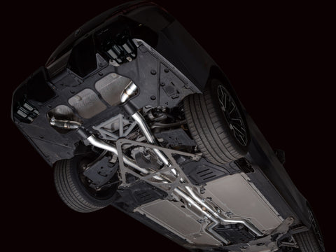AWE Tuning BMW G90/G99 M5 Track Edition Cat-Back Exhaust - Diamond Black Tips - 3020-43790