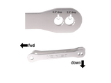 Vortex Racing 07-12 Kawasaki ZX600 Ninja ZX-6R,13-24 ZX636 ZX-6R Lowering Link Kit- Silver - LL479