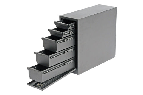 Dee Zee Universal Tool Box - Wheel Well Box With Drawers (Steel) - DZ95D