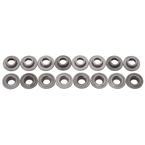 Edelbrock Valve Spring Retainers Steel Set of 16 - 9707