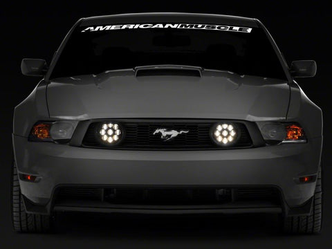 Raxiom 05-12 Ford Mustang GT LED Fog Lights- Smoked - 101687