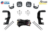 Diode Dynamics 14-19 Silverado/Sierra SS3 LED Ditch Light Kit - Pro White Combo - DD6657