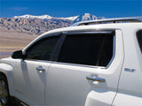 Stampede 2010-2017 GMC Terrain Tape-Onz Sidewind Deflector 4pc - Smoke - 6089-2