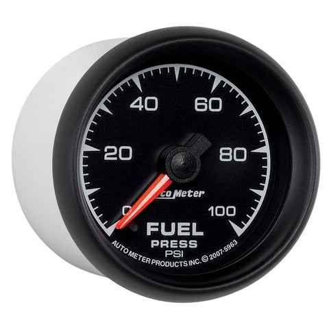 Autometer ES 52mm 0-100 PSI Fuel Pressure Gauge - 5963