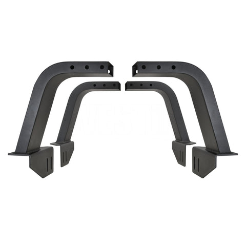 Westin 05-21 Toyota Tacoma Overland Cargo Rack Base - Textured Black - 51-20015